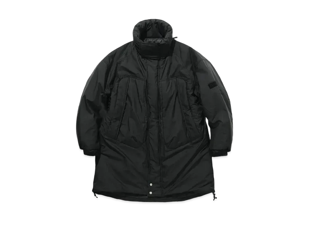 WILD THINGS x nonnative Explorer Puff Coat Monster Parka Nylon Taffeta Gore-Tex Windstopper 2L "Black"