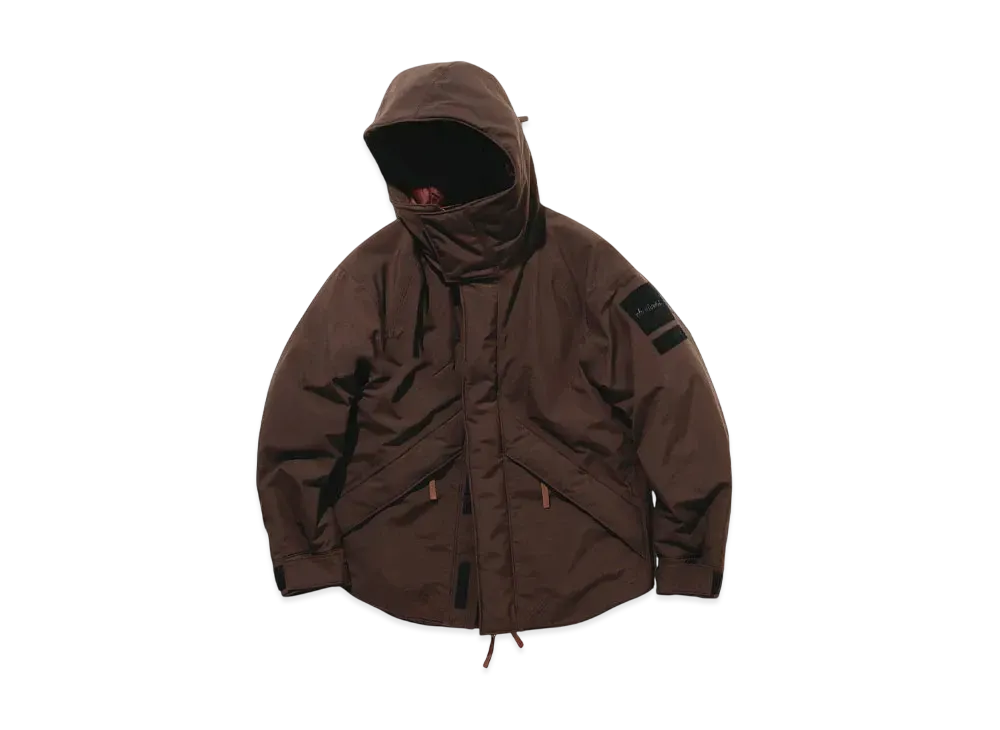 WILD THINGS x nonnative Explorer Puff Jumper Denali Nylon Weather Gore-Tex 2L "Brown"