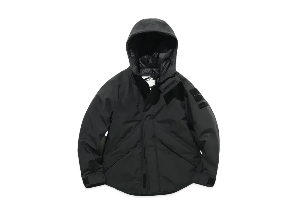 WILD THINGS x nonnative Explorer Puff Jumper Denali Poly Canvas Gore-Tex 2L "Black"