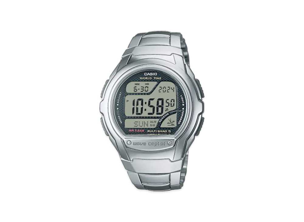 Casio wave ceptor WV-58RD-1AJF "Silver"