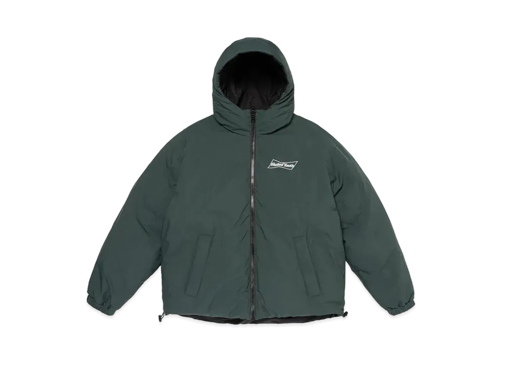 Wasted Youth Reversible Padded Hood Jacket "Green" / VERDY