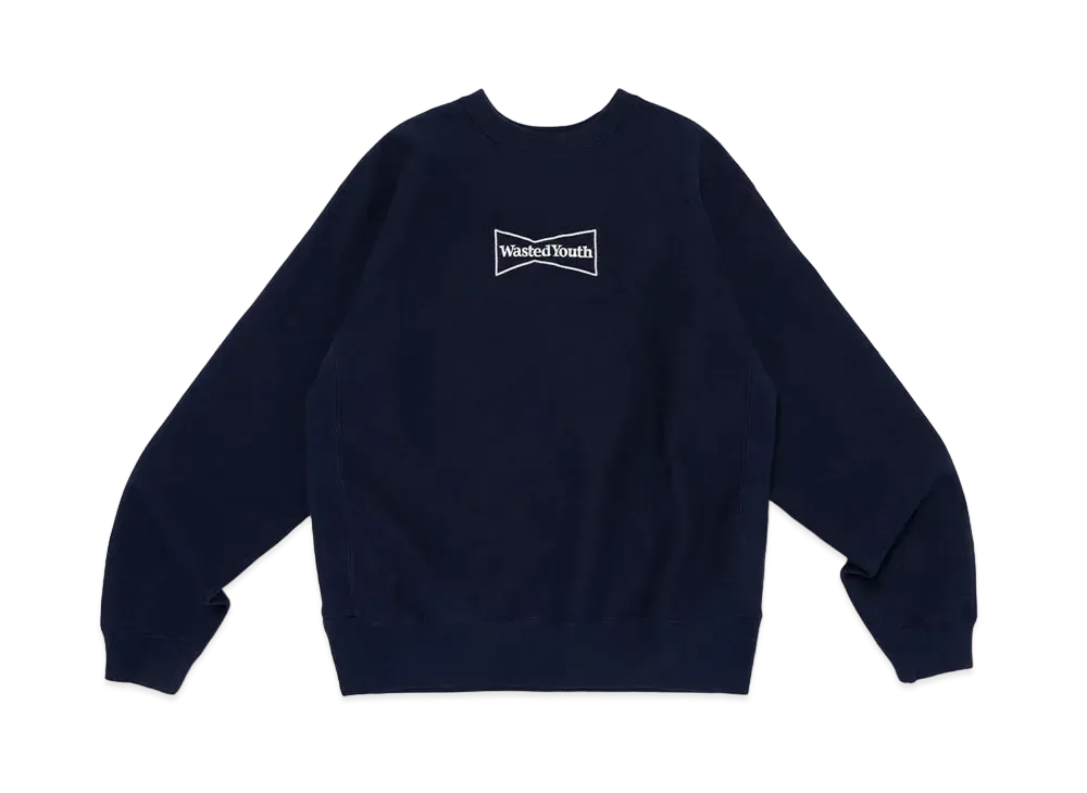Wasted Youth Heavy Weight Sweatshirt #2 "Navy" / VERDY