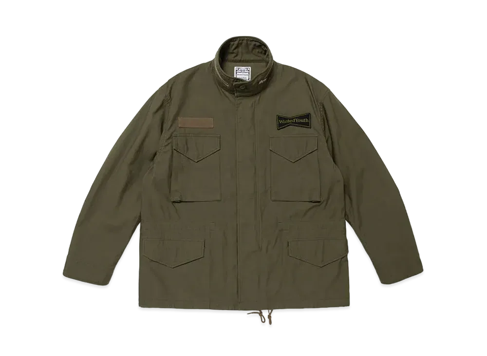 Wasted Youth Military Jacket "Olive Drab" / VERDY