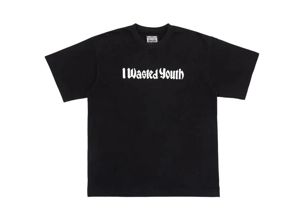 Wasted Youth T-Shirt #03 "Black" / VERDY