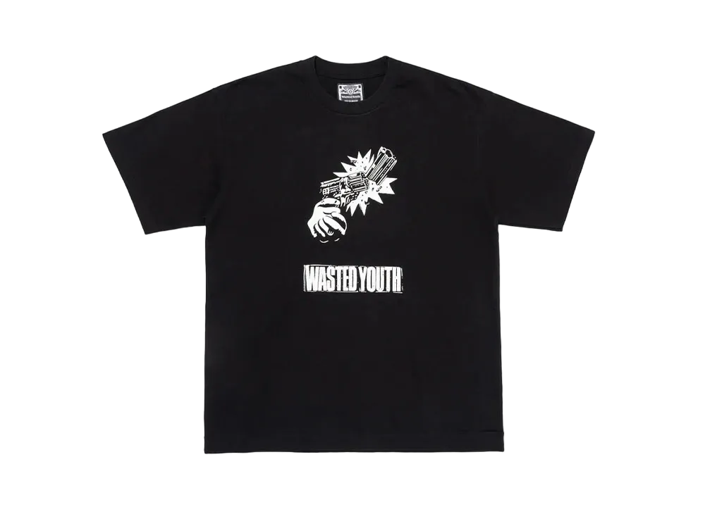 Wasted Youth T-Shirt #05 "Black" / VERDY