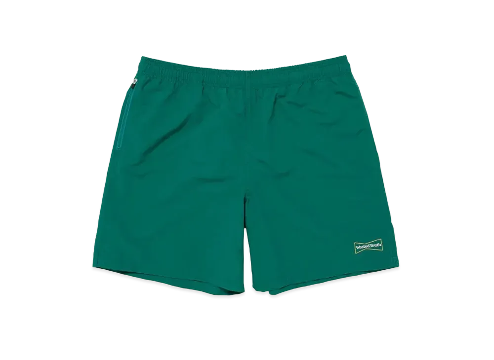Wasted Youth Swim Shorts "Green" / VERDY