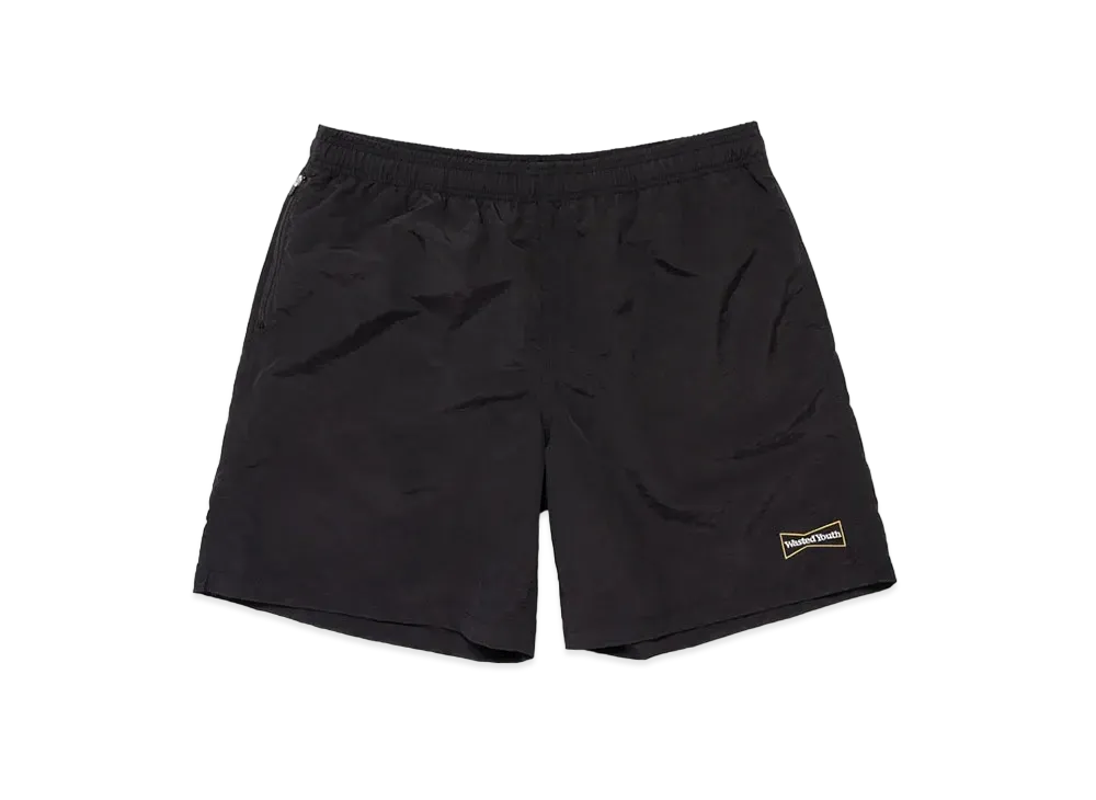 Wasted Youth Swim Shorts "Black" / VERDY