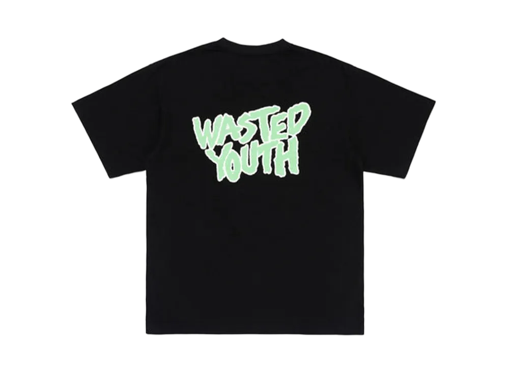 Wasted Youth T-Shirt #01 "Black"