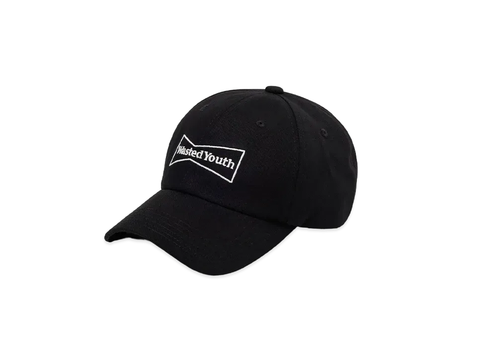 Wasted Youth 6 Panel Cap "Black"