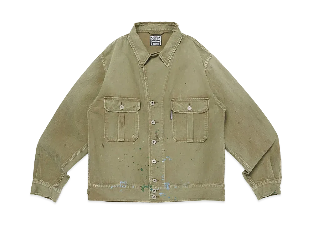 Wasted Youth Military Jacket "Olive Drab"