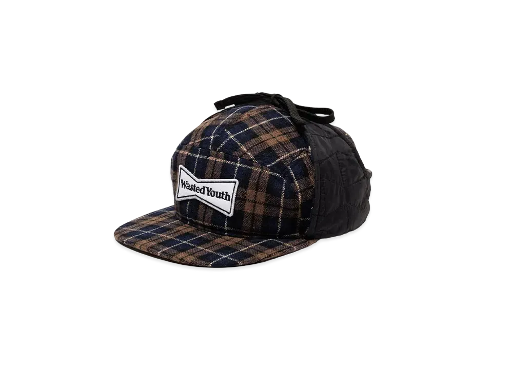 Wasted Youth Earflap Cap "Navy"