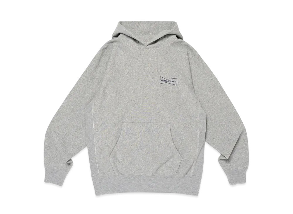 Wasted Youth Heavy Weight Hoodie "Gray"