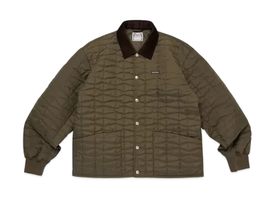 Wasted Youth Quilt Puff Jacket "Gray"