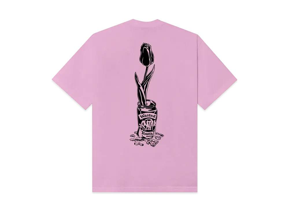 VERDY x Central Cee SYNA WORLD Wasted Youth Tee "Pink"