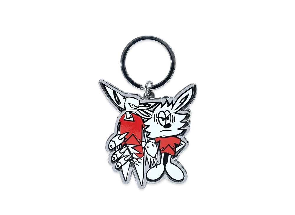 ヴェルディ x フューチュラ キーチェイン "ホワイト/レッド"