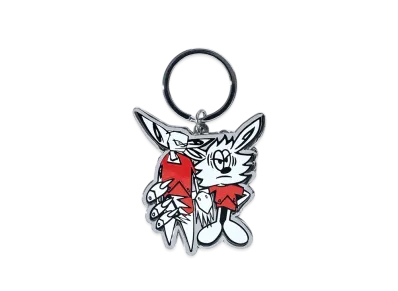 Verdy x FUTURA Keychain "White/Red"