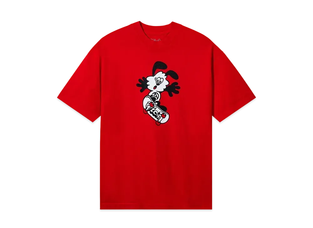 Verdy Vick Skating T-Shirt "Red"