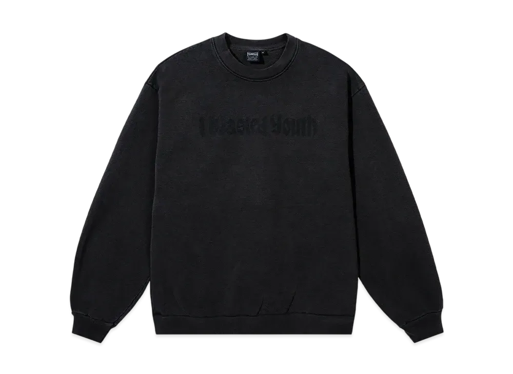 Wasted Youth x Verdy Crewneck "VintageBlack"