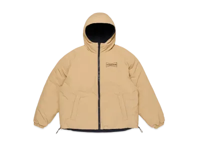 Wasted Youth Reversible Padded Hood Jacket "Beige"