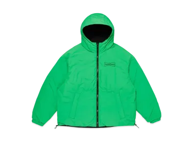 Wasted Youth Reversible Padded Hood Jacket "Green"