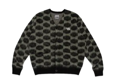 Wasted Youth Knit Cardigan "OliveDrab"