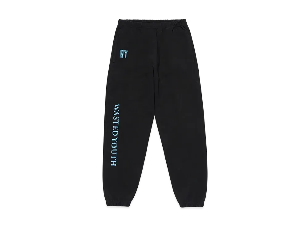Wasted Youth Sweat Pants "Black"