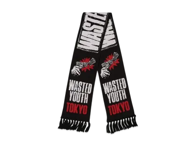 Wasted Youth Football Muffler "Black"
