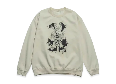 VERDY x Tappei Sweat Crew "Beige"