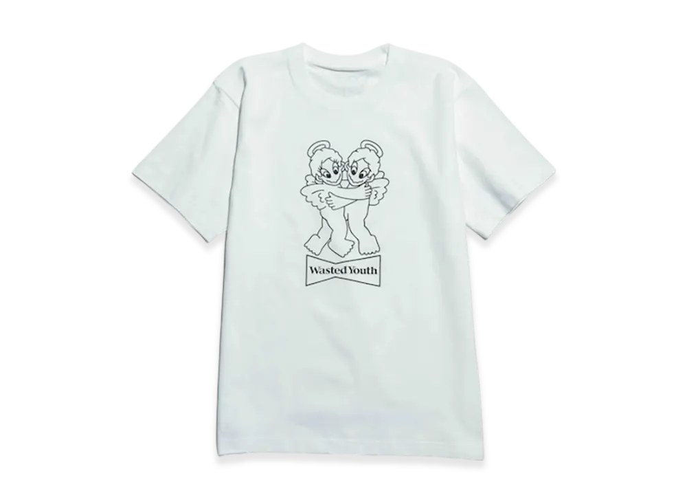 Wasted Youth x Tappei Tee "White"