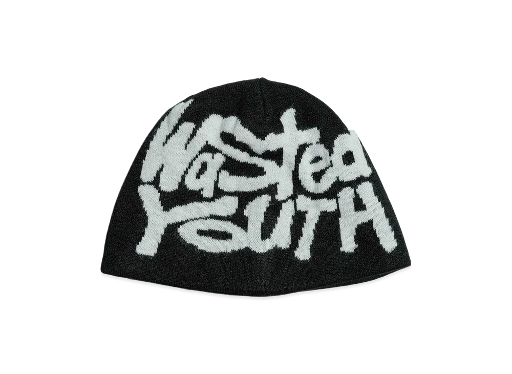 Wasted Youth Single Beanie 2 "Black"