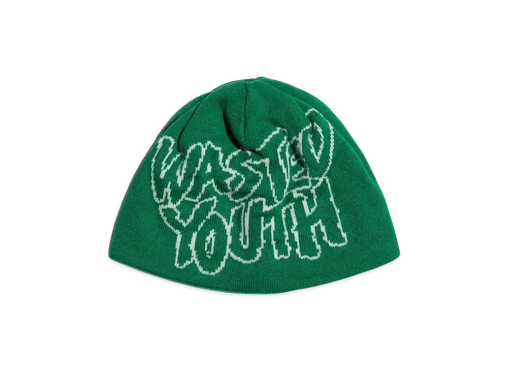 Wasted Youth Single Beanie 2 "Green"