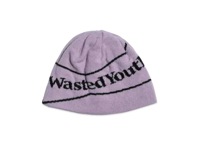 Wasted Youth Single Beanie 1 "Light Purple"