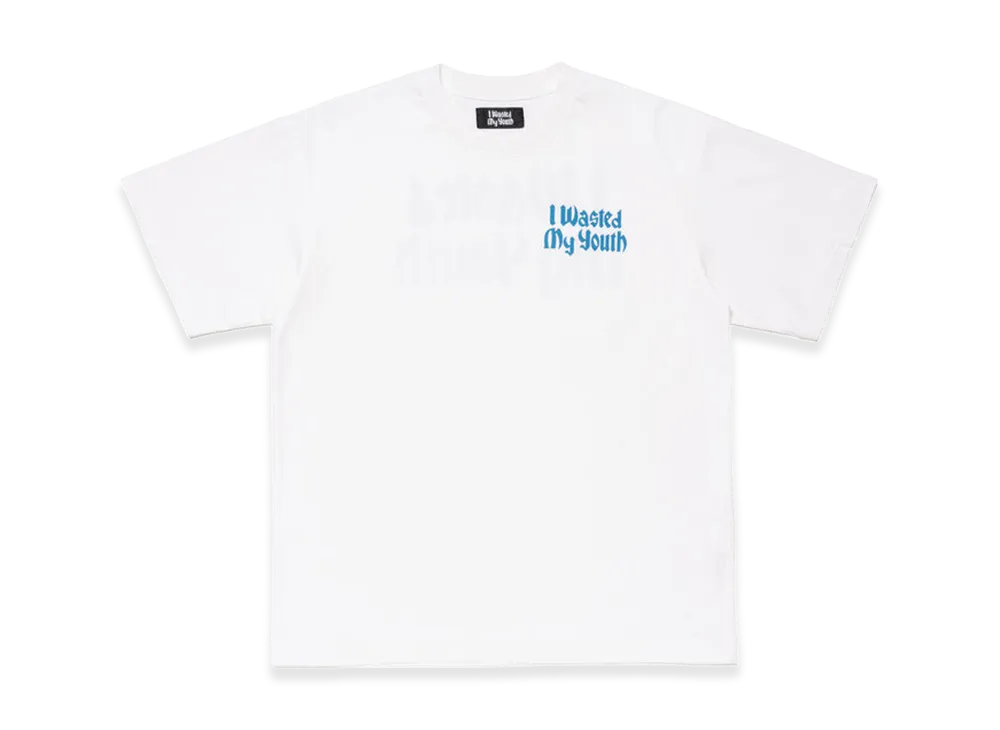 Wasted Youth Graphic T-Shirt #2 "White"