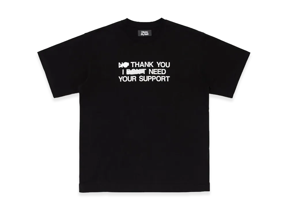 Wasted Youth Graphic T-Shirt #7 "Black"