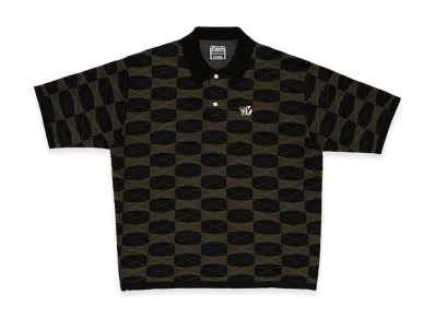 Wasted Youth Knit Polo S/S "Olivedrab"