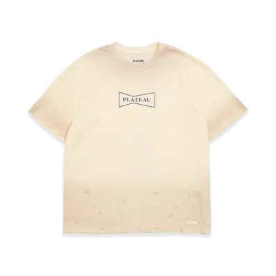 Wasted Youth x Plateau Studio Flower Vintage Tee "Ivory"