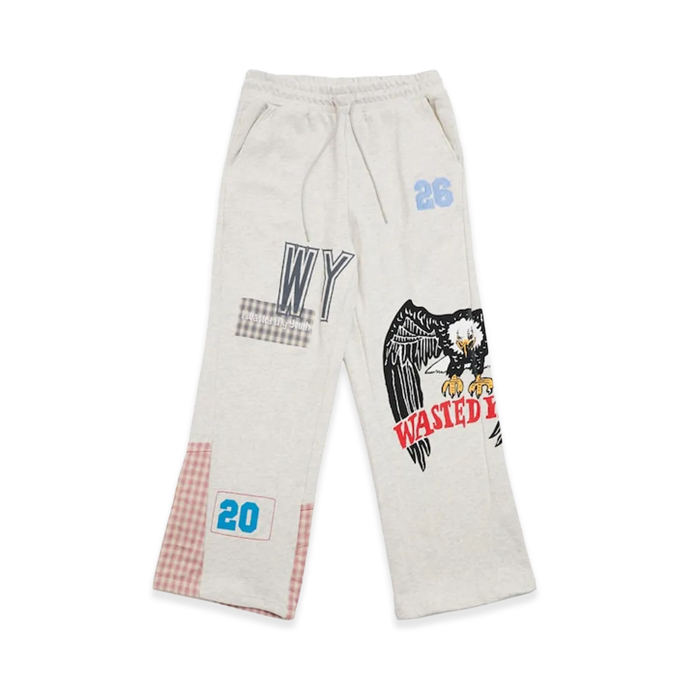 Wasted Youth x Plateau Studio P.L.A.W.Y Sweat Pants "Gray"