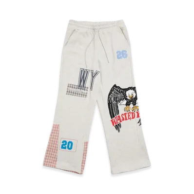 Wasted Youth x Plateau Studio P.L.A.W.Y Sweat Pants "Gray"