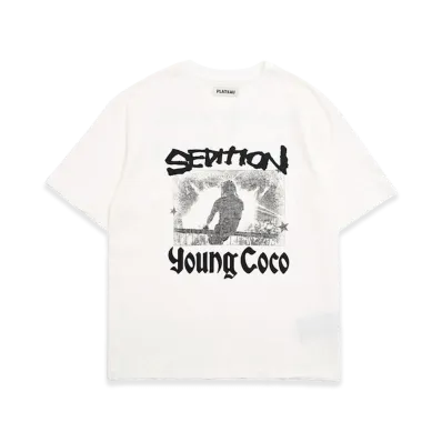 Wasted Youth x Plateau Studio Plateau x Young Coco T-Shirt "Ivory"