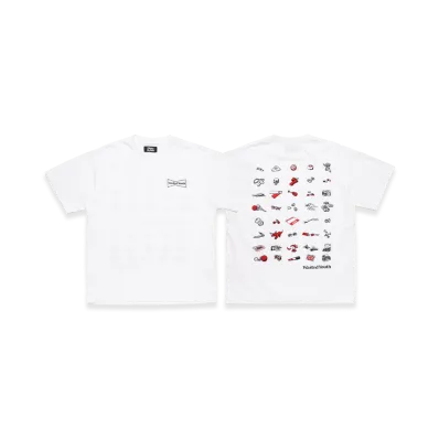 Wasted Youth T-Shirt #3 "White"