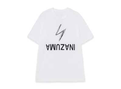 WILDSIDE YOHJI YAMAMOTO Inazuma T-shirt "White"