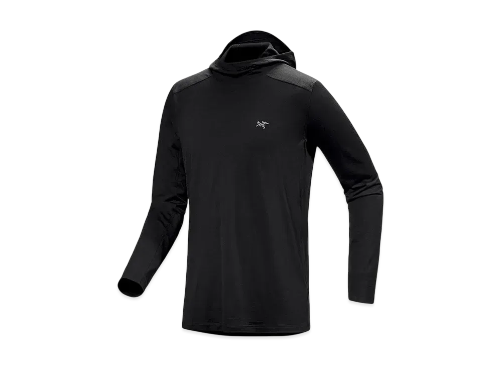 ARC'TERYX Ionia Merino Wool Hoodie "Black"