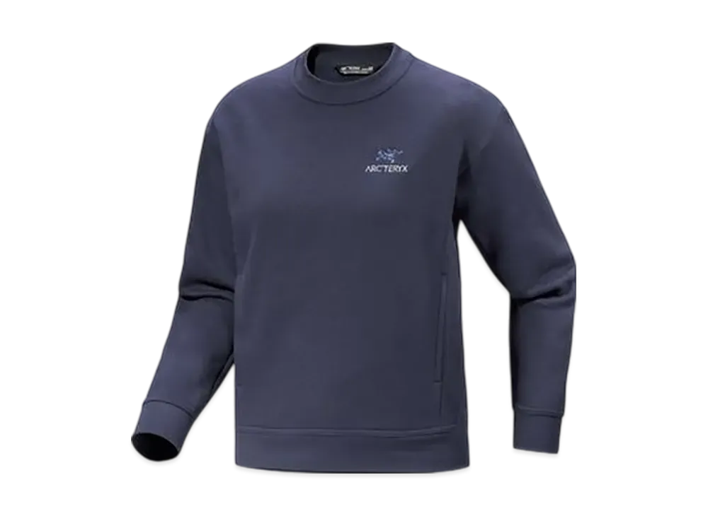 ARC'TERYX Women's Emblem Fleece Crew Neck Pullover "Navy"