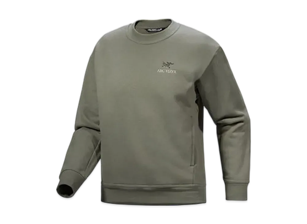 ARC'TERYX Women's Emblem Fleece Crew Neck Pullover "Khaki"