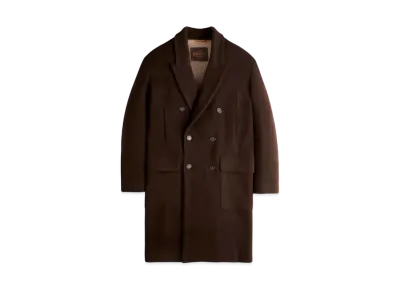 TOD'S Coat in Wool and Cashmere "Brown"
