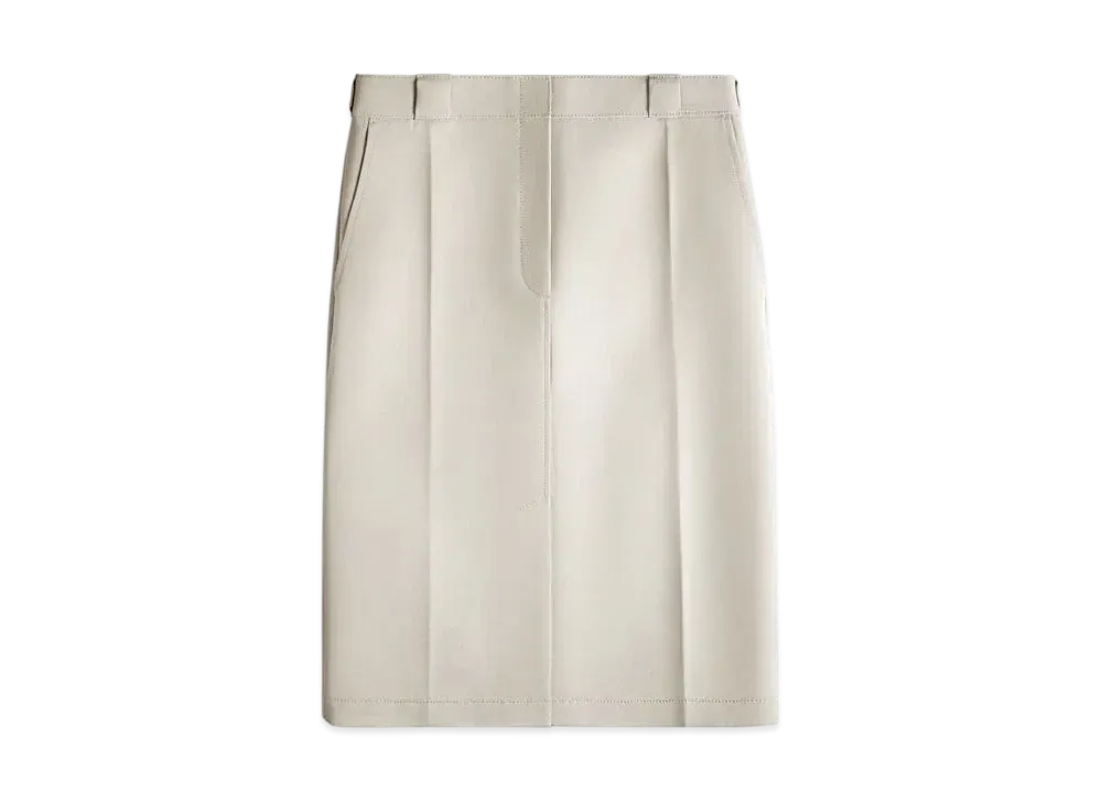 TOD'S Cotton Skirt "Gray"