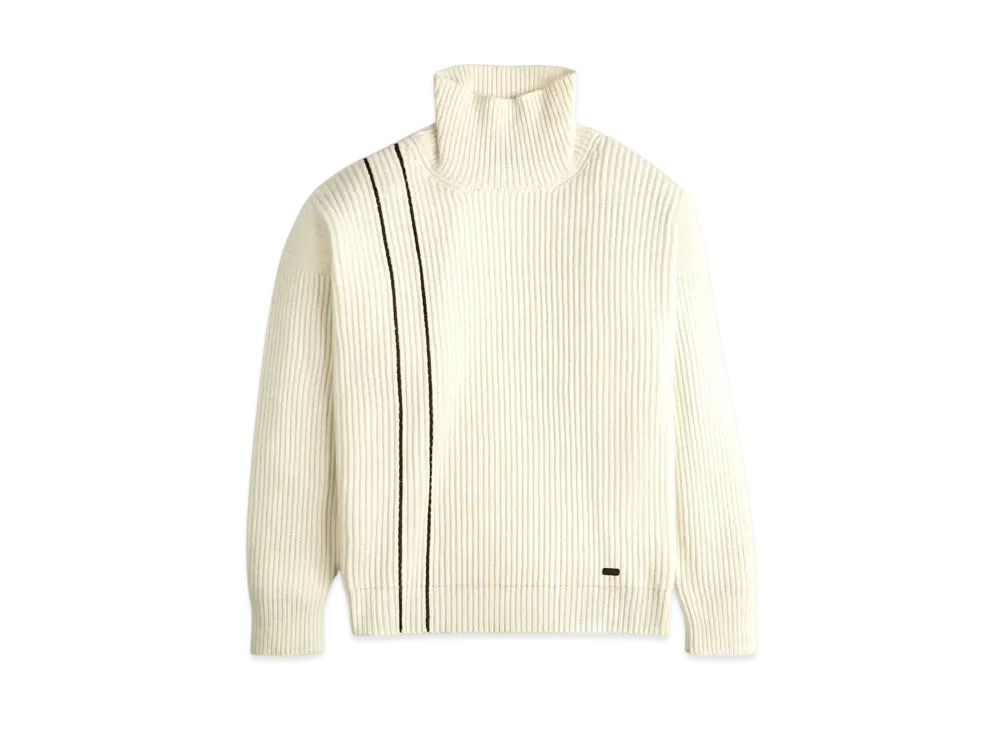 TOD'S Turtleneck in Wool and Cashmere "White"