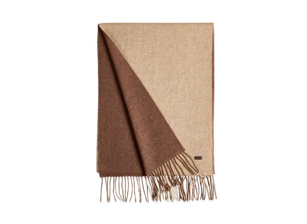 TOD'S Cashmere Blend Scarf "Beige"