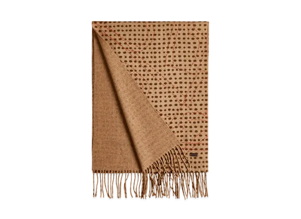 TOD'S Cashmere Blend Scarf "White"