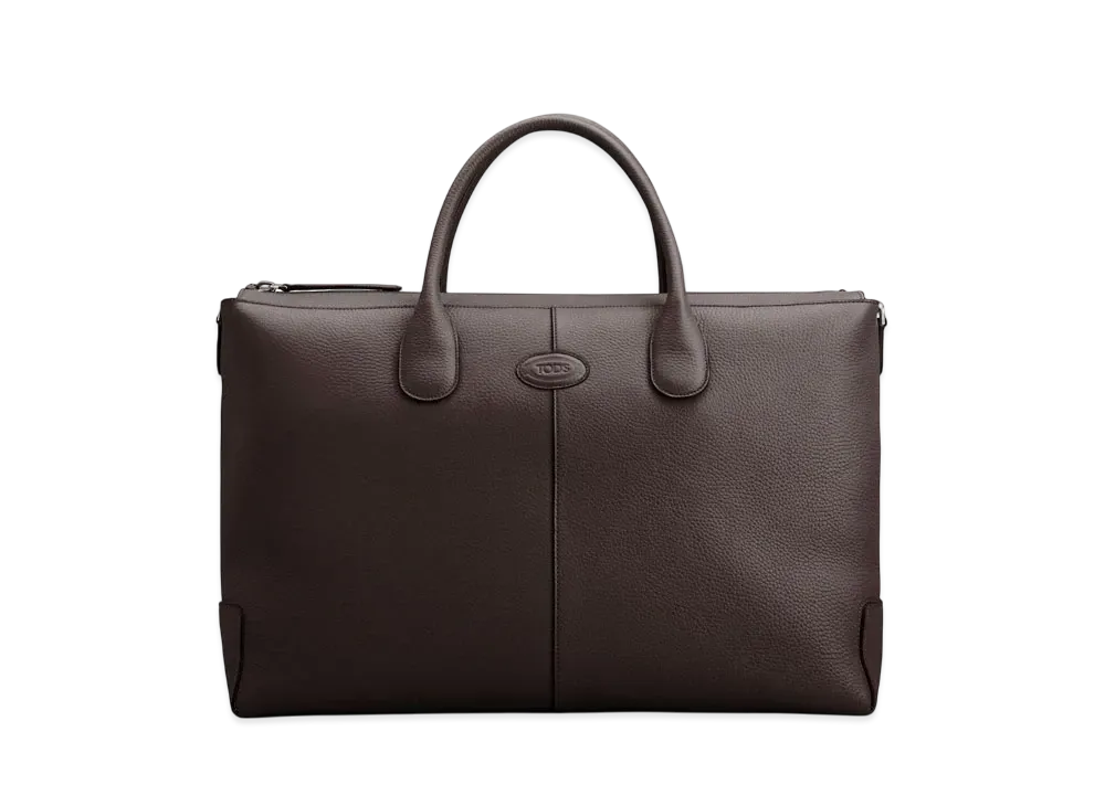 TOD'S Di Bag in Leather Large "Brown"